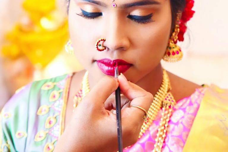 Bridal makeup