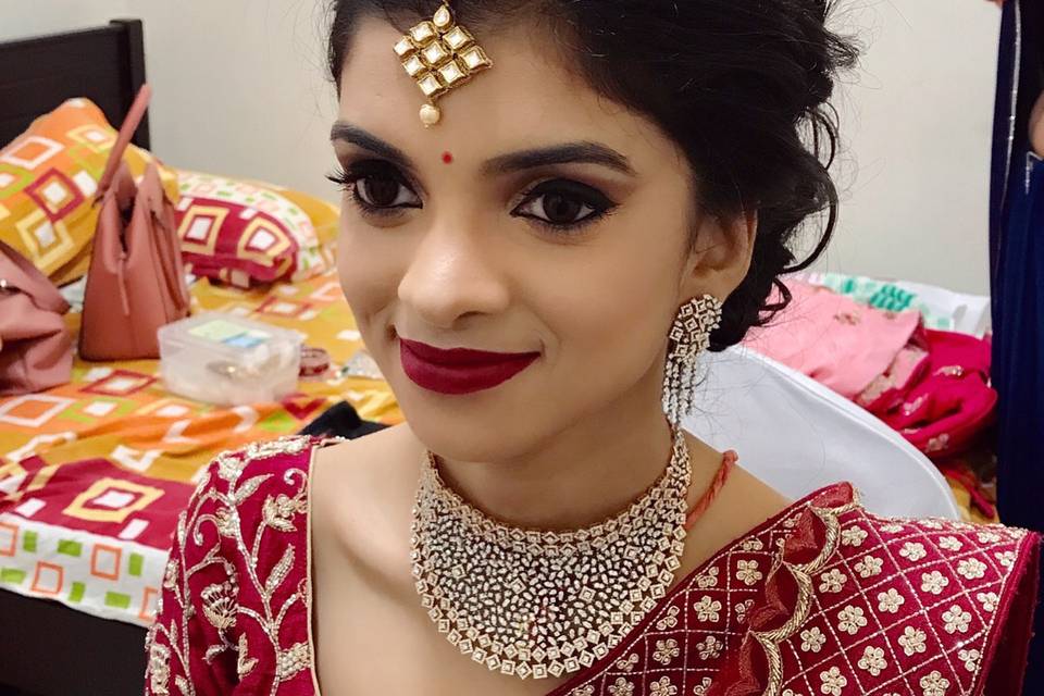 Bridal makeup