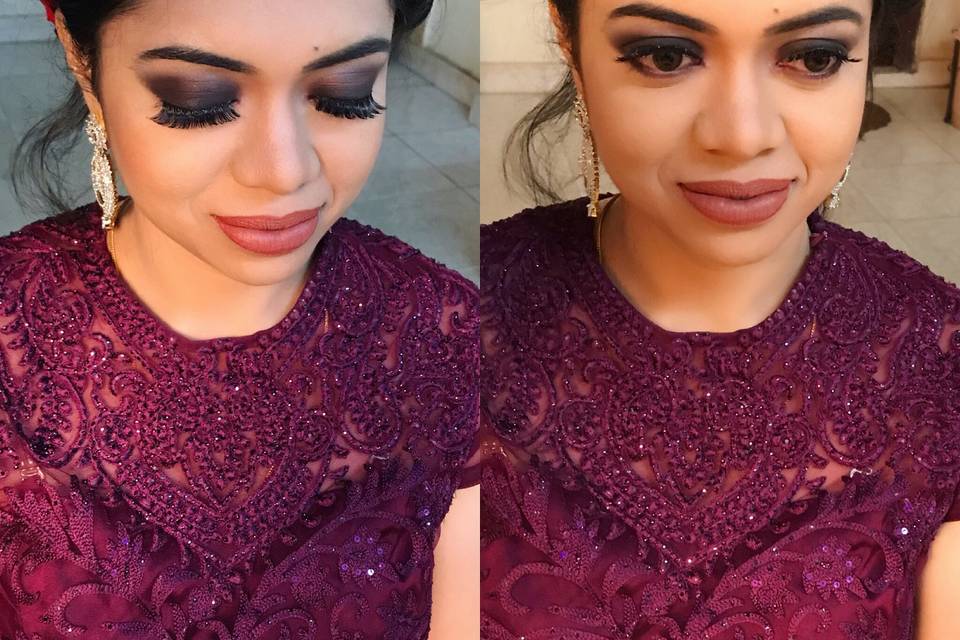 Bridal makeup