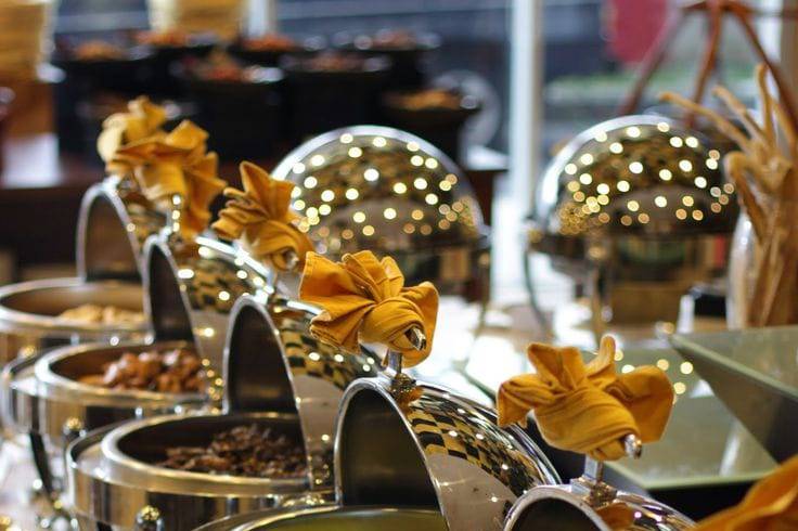 Catering setup