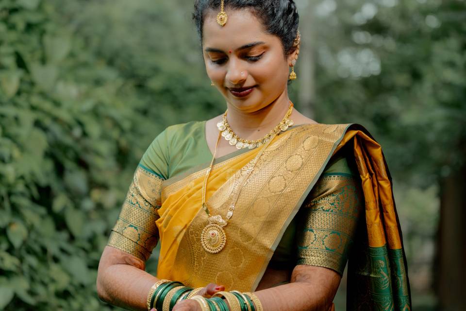 Haldi Bride.