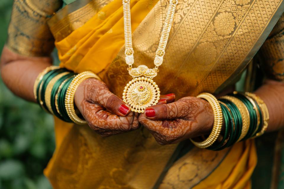 Haldi Bride.