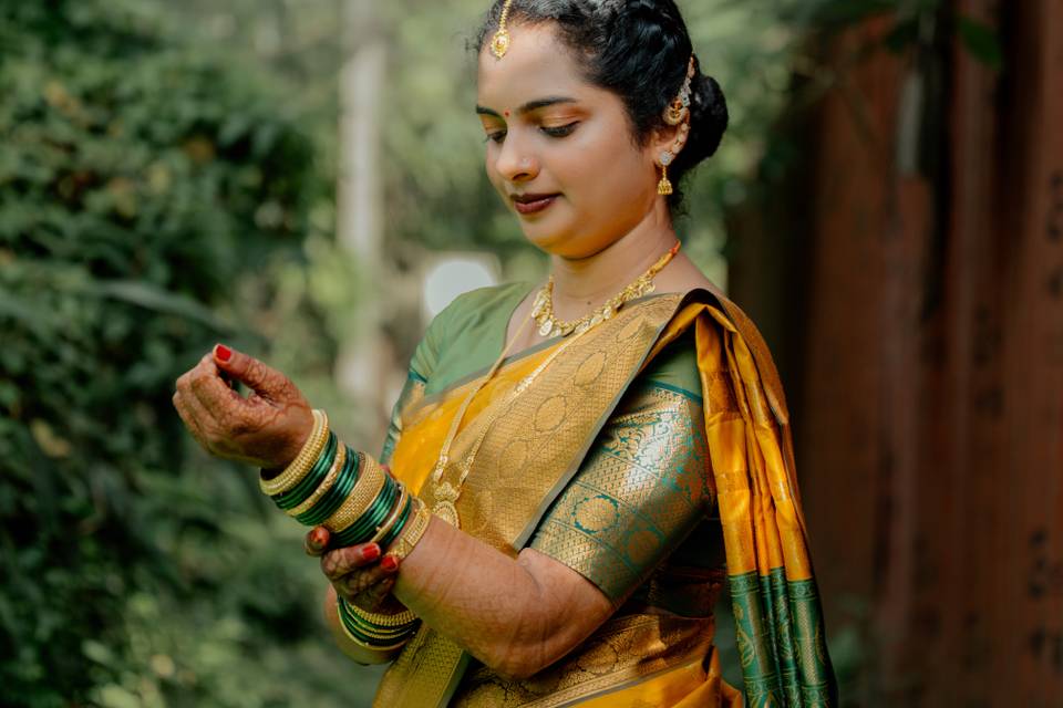 Haldi Bride