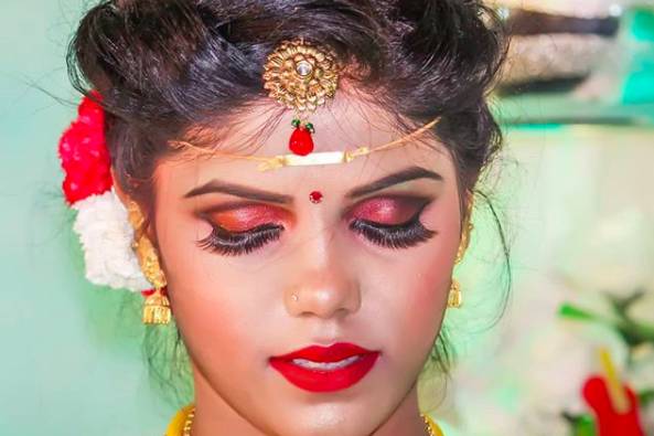 Bridal makeup