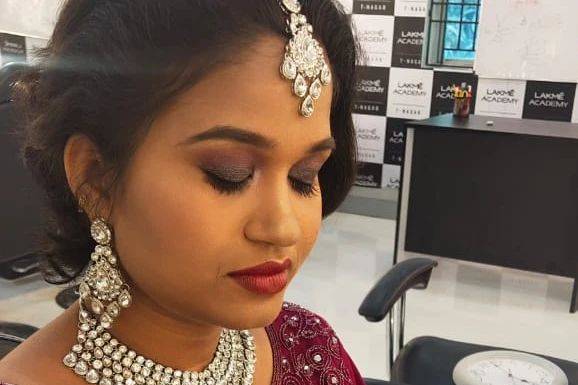 Bridal makeup