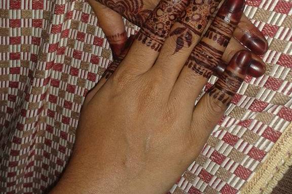 Designer mehndi