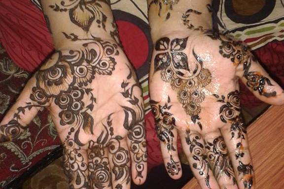 Unique Designs of Mehendi