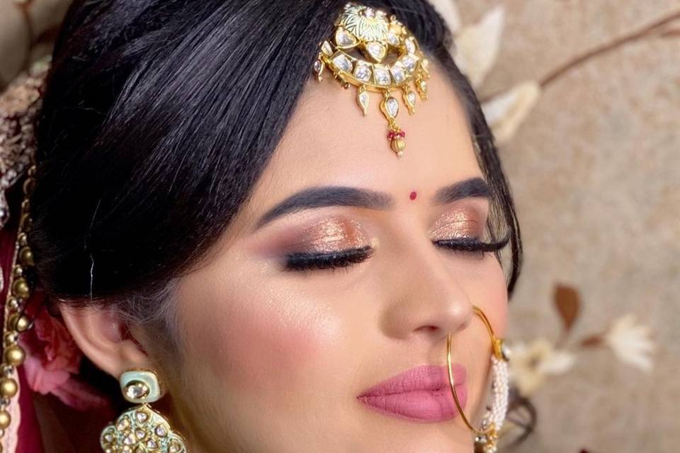 Bridal makeup