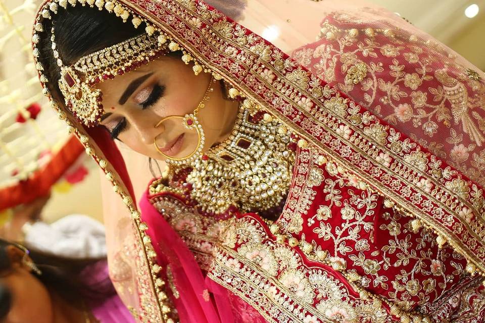 Bridal makeup