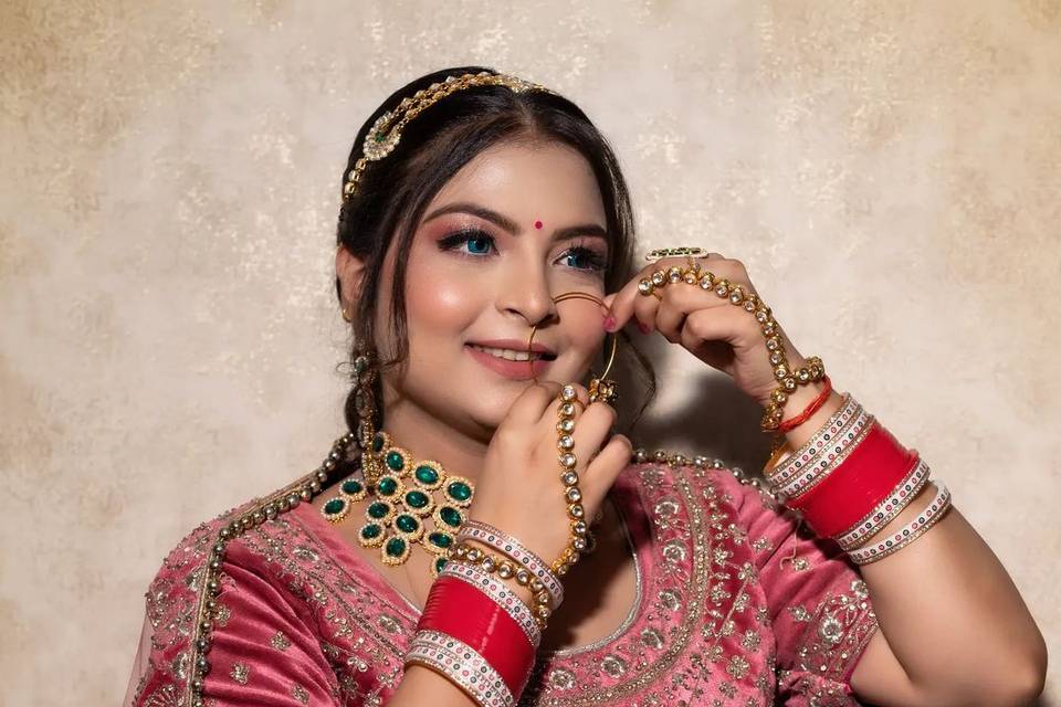 Bridal makeup