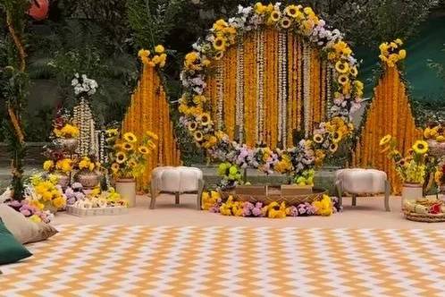 Haldi decor