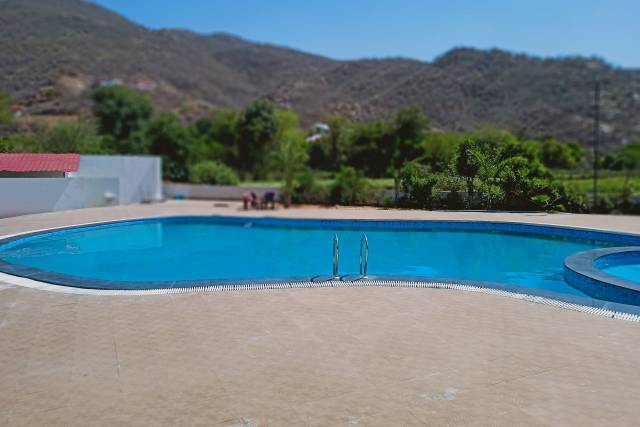 Poolside