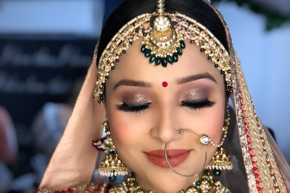 Bridal makeup