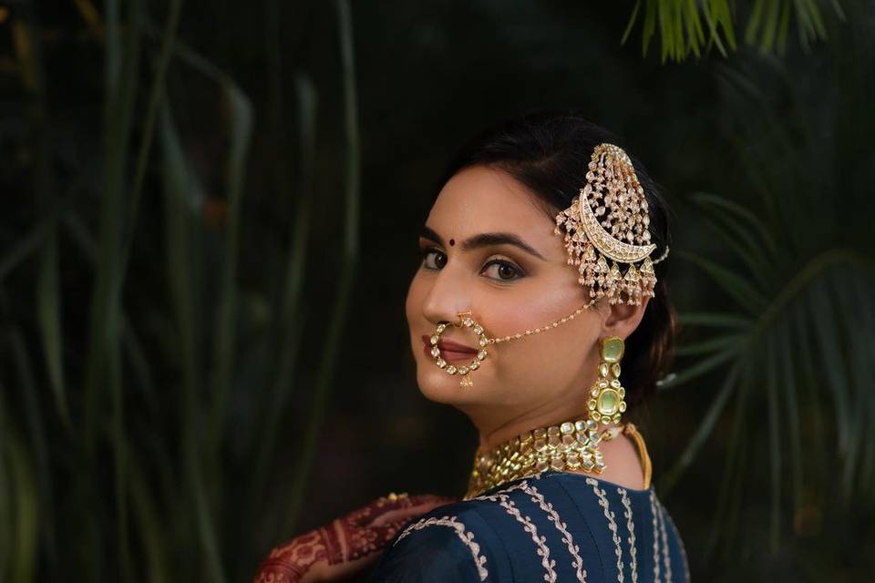 Bridal makeup