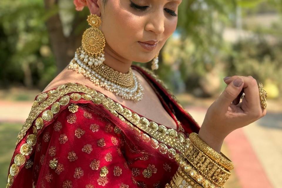 Bridal makeup