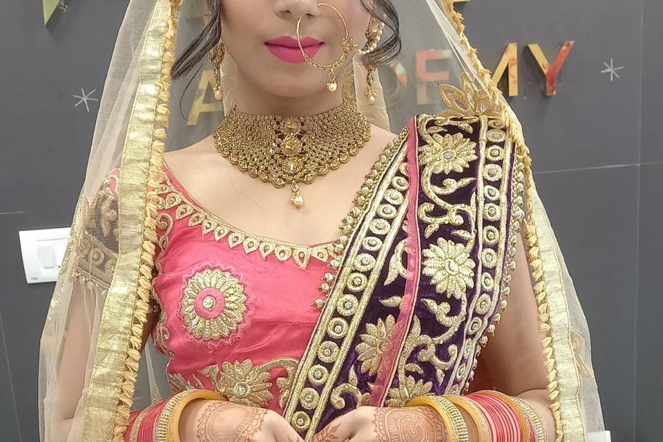 Bridal look