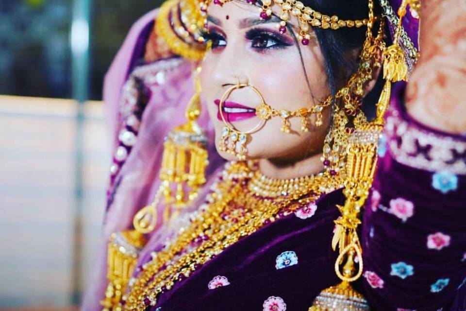 Bridal makeup