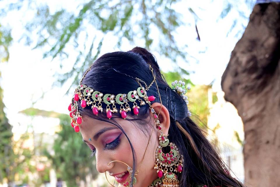 Bridal makeup