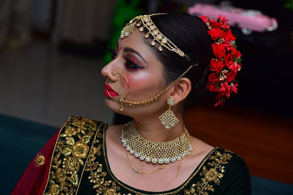 Bridal makeup