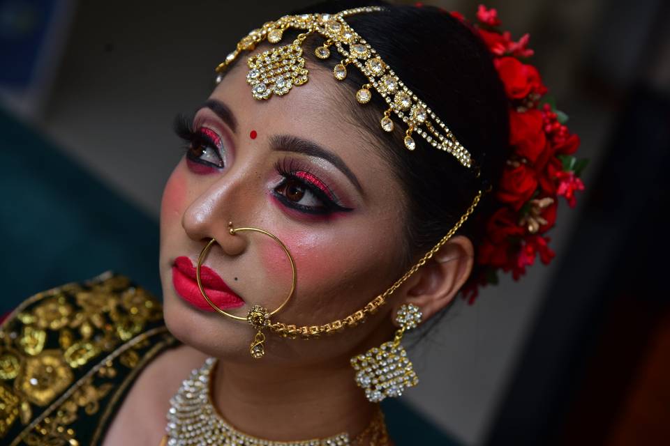 Bridal makeup