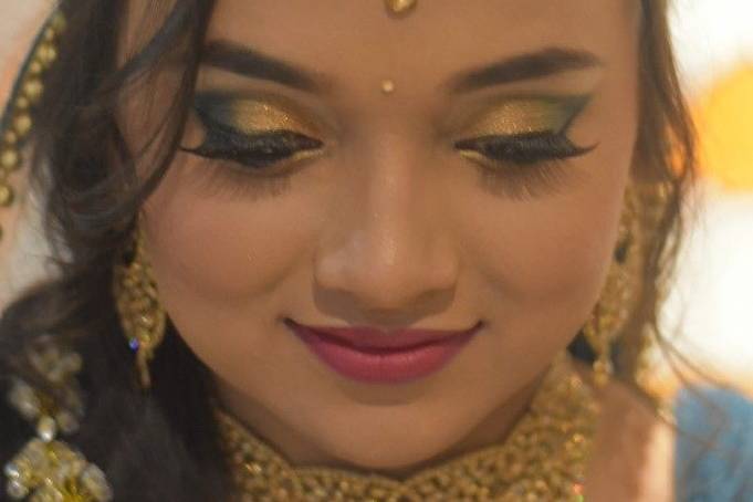 Bridal makeup