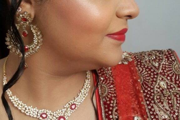 Bridal makeup