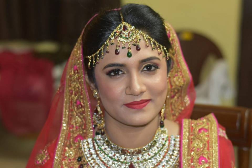 Bridal makeup