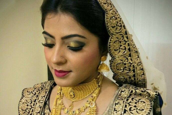 Bridal makeup