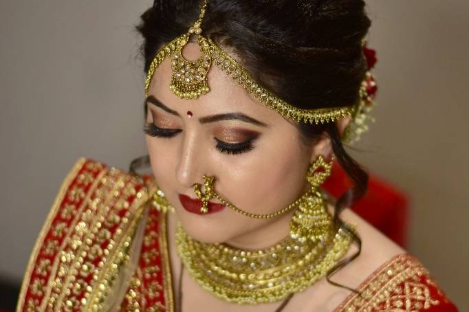 HD Makeup -Marwari bride