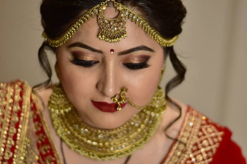 Airbrush makeup -Punjabi bride