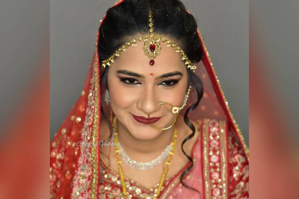 HD Makeup -Marwari bride