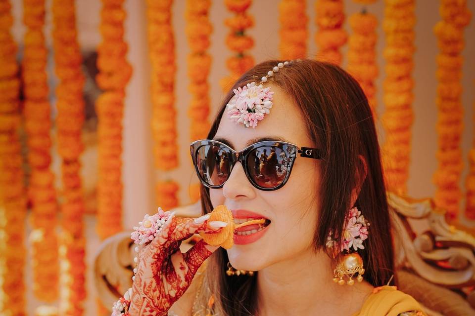 Bride - Haldi