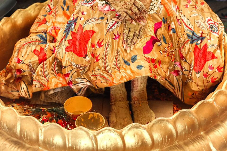 Bride - Haldi