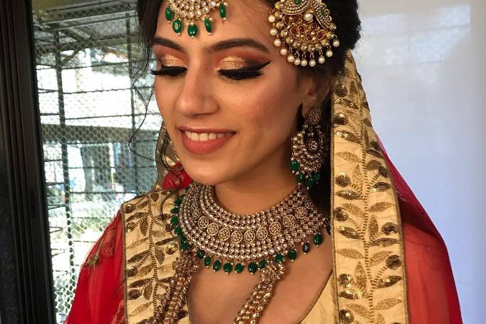 Bridal makeup