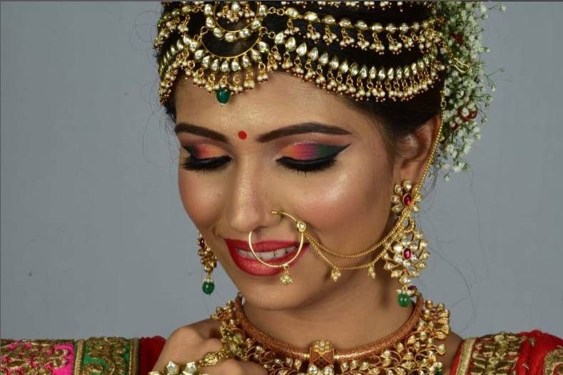 Bridal makeup