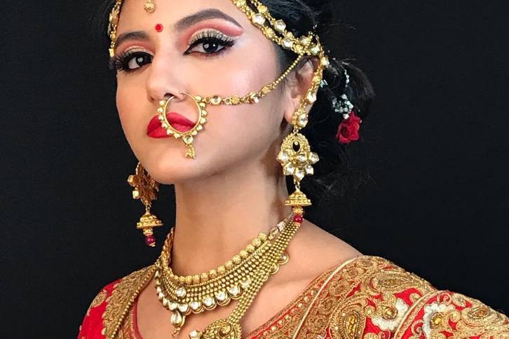 Bridal makeup