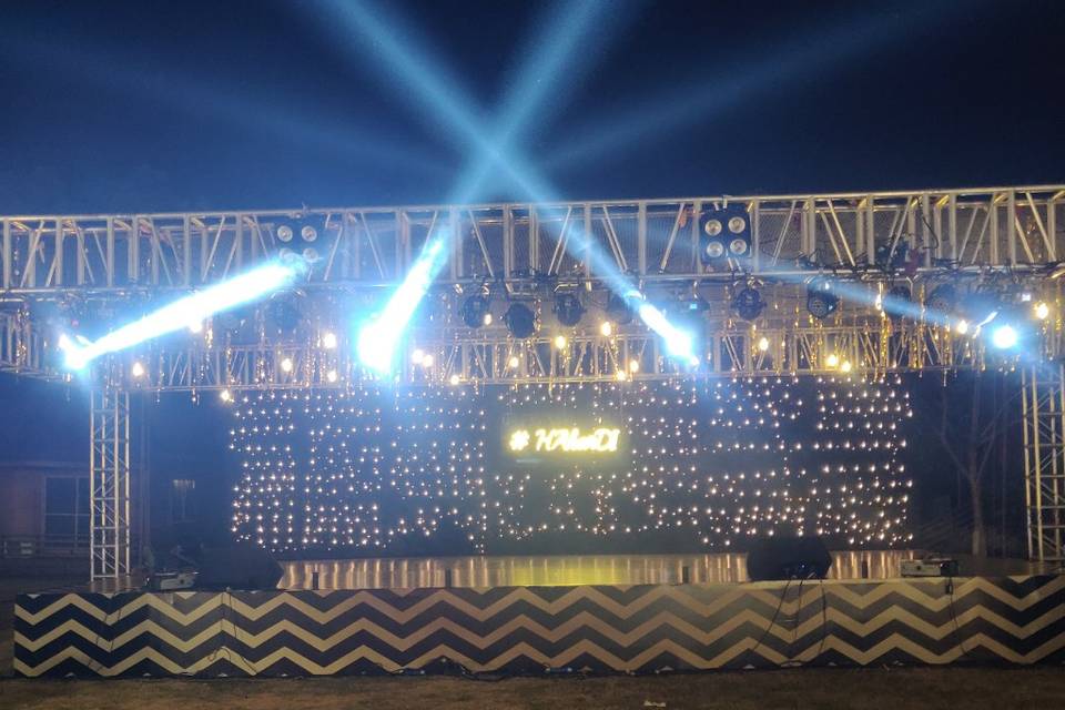 Sangeet main stage