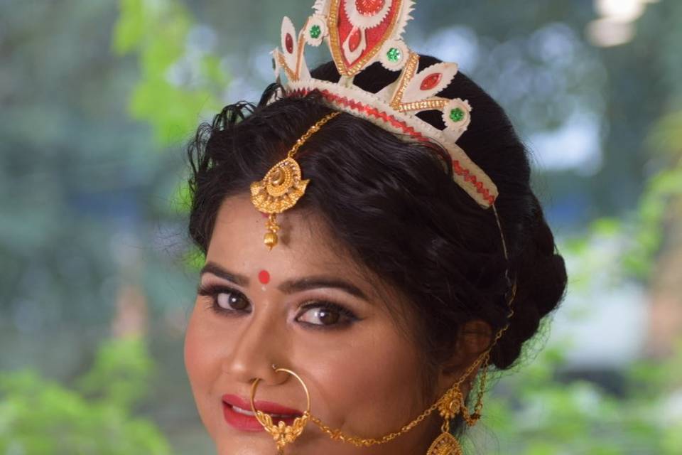 Bridal makeup