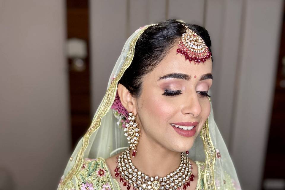 Bridal makeup