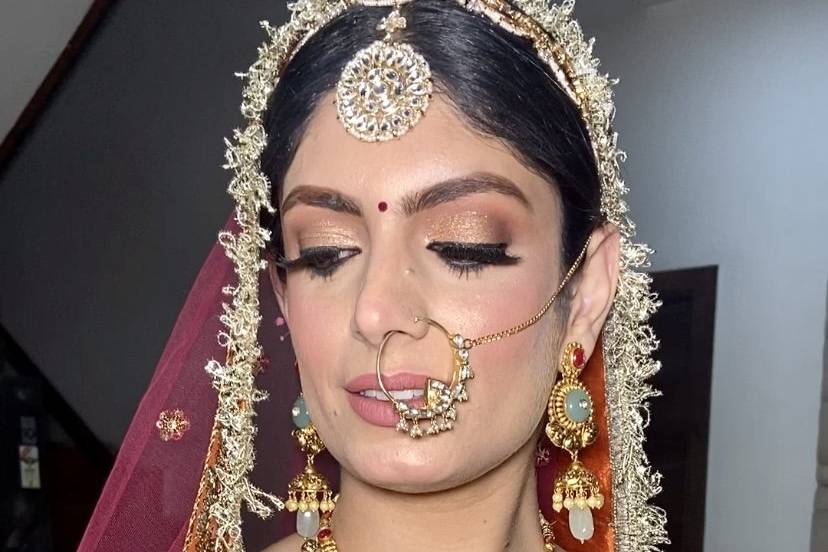 Bridal makeup