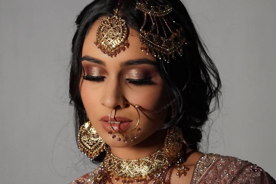 Bridal makeup