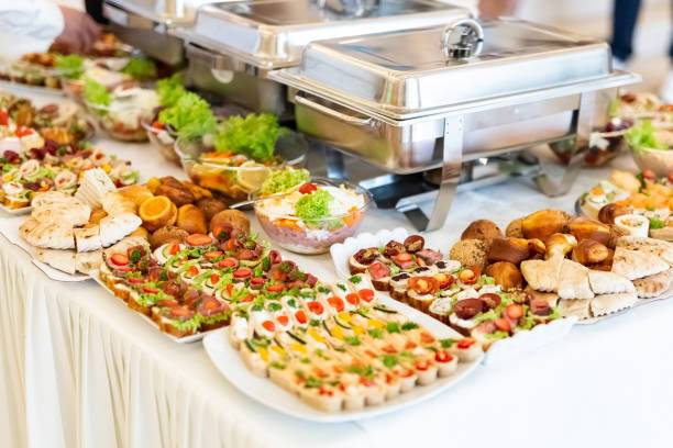 Catering setup