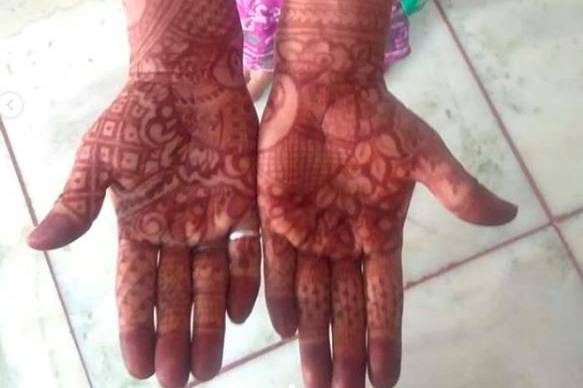 Best Baby Shower Mehandi Artist In Rajkot- Minesh Mehndi Artist