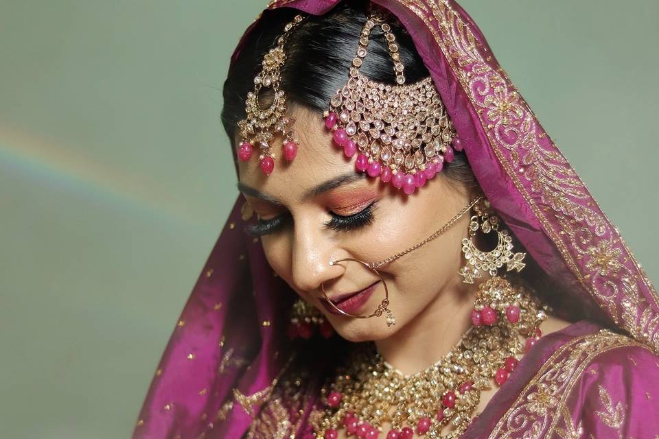 Bridal makeup