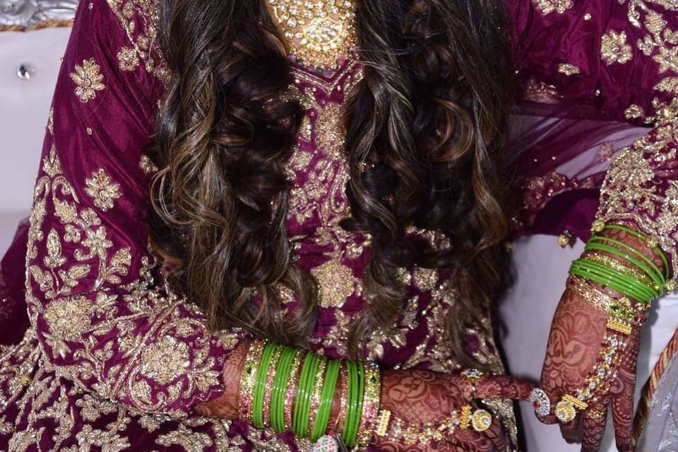 Bridal makeup