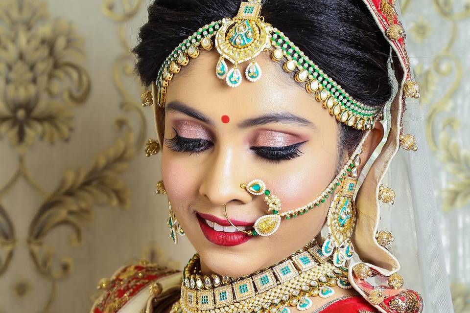 Bridal makeup