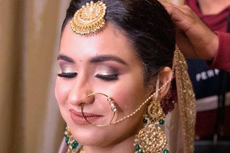 Bridal makeup