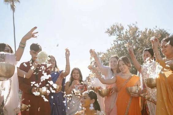 Flower haldi