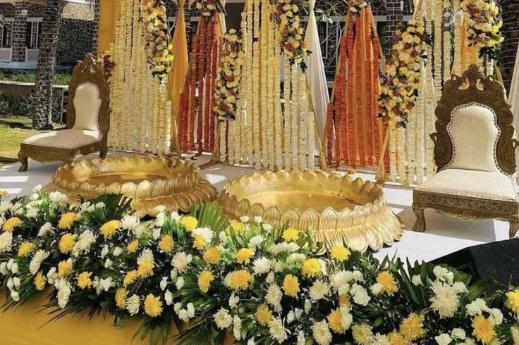 Haldi decor