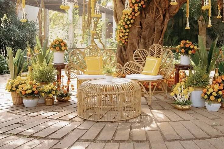 Haldi decor